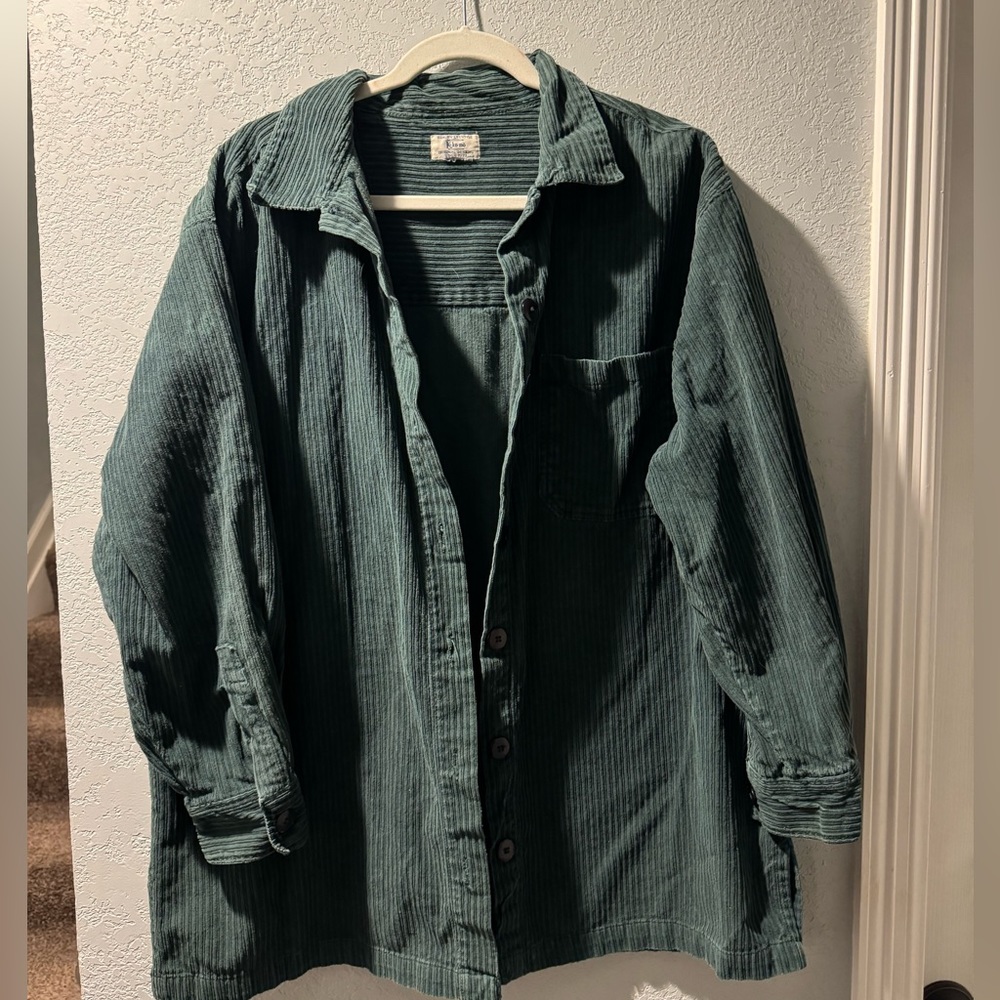 Green Corduroy Jacket